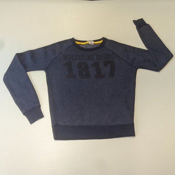 Victoria's Secret Pink Michigan Sweatshirt Size XS Navy Blue and Accessories - Picture 4 of 12